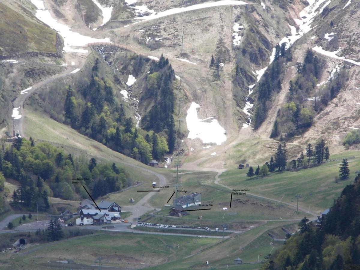 Azur Sancy Skis Aux Pieds Le Mont-Dore Exterior foto
